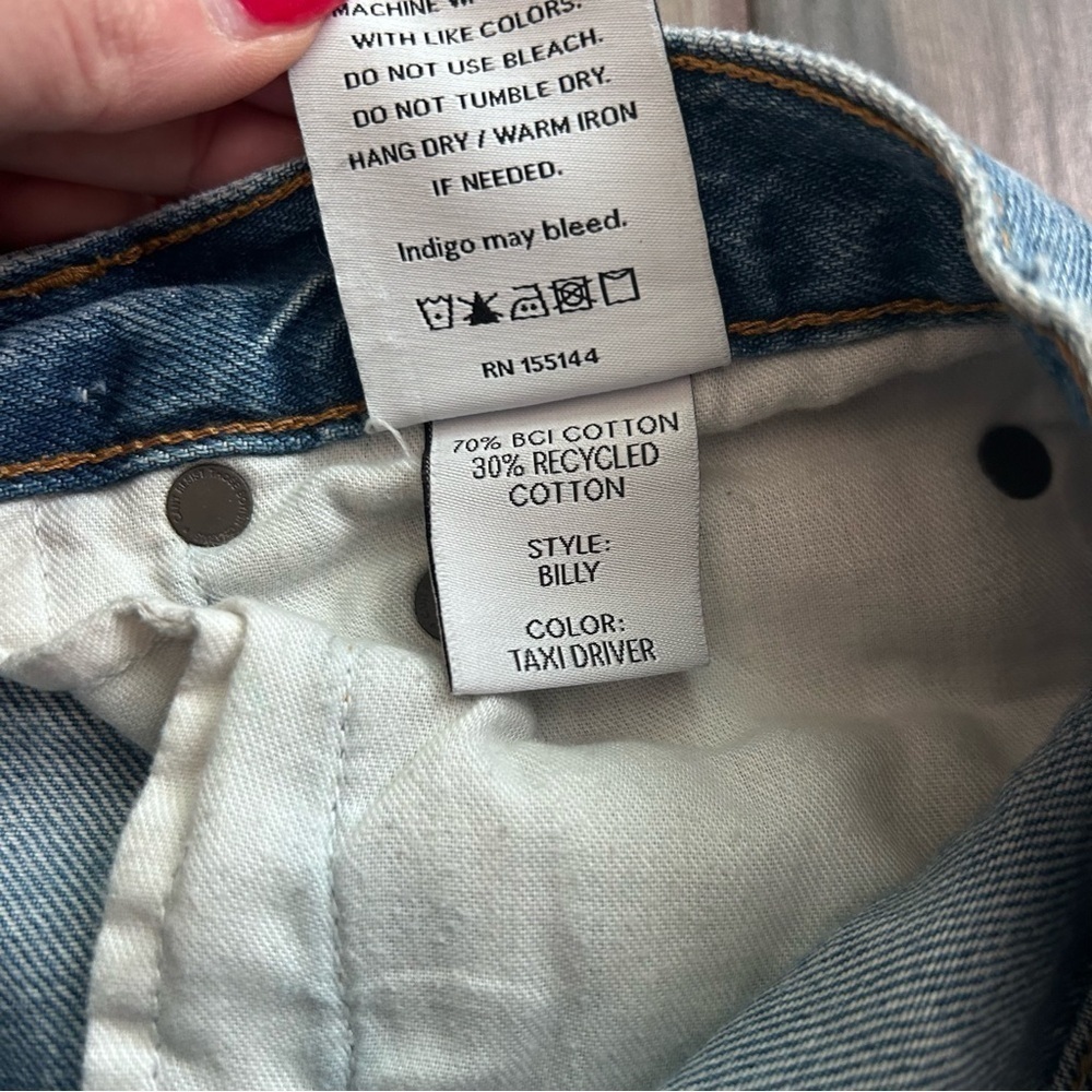 Boyish The Billy Skinny Jean in Taxi Driver Sz 26 - Picture 8 of 10